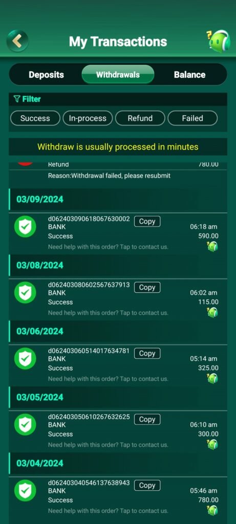 Jaiho777 Apk से पैसे निकालें